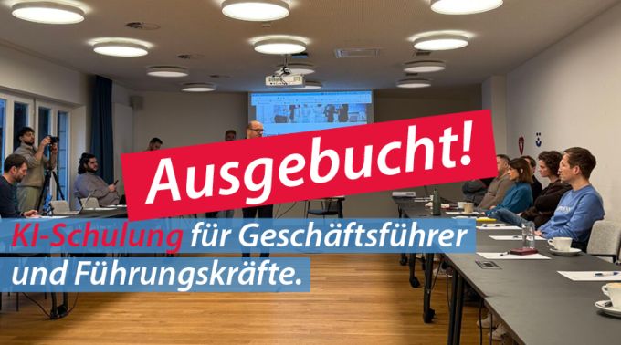 KI-Schulung für Geschäftsführer und Führungskräfte - 21.05.2026