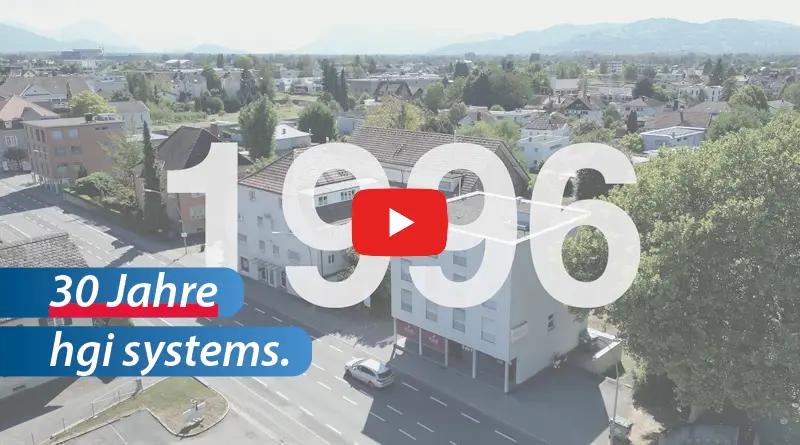 30 Jahre hgi systems
