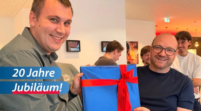 20 Jahre Jubiläum