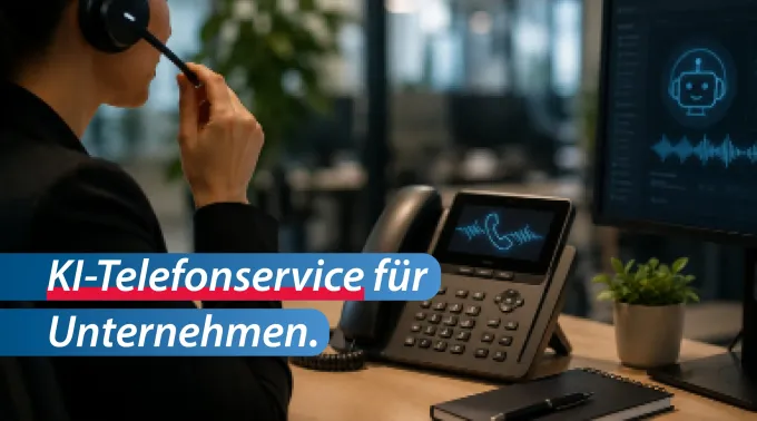 KI-Telefonservice für Unternehmen