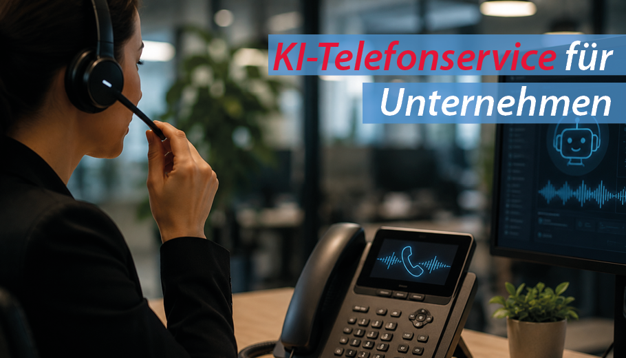 KI-Telefonservice für Unternehmen