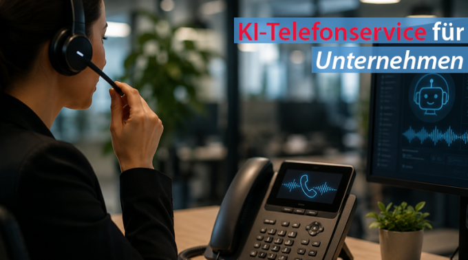 KI-Telefonservice für Unternehmen