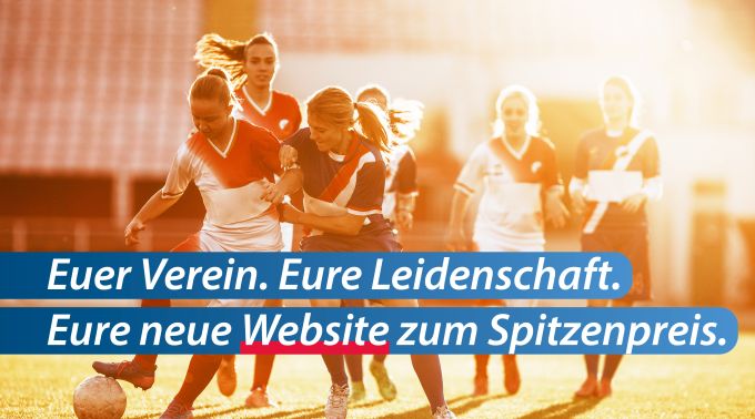 Vereinswebsite zum Spitzenpreis!