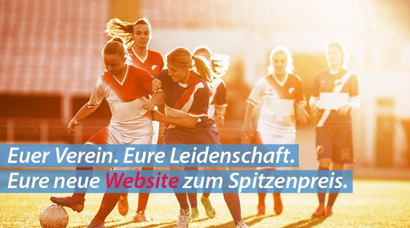 Vereinswebsite zum Spitzenpreis!